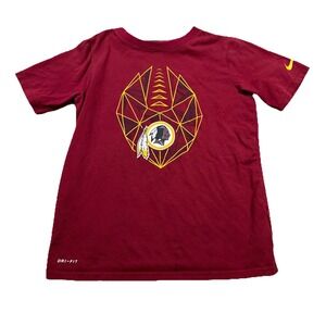 NFL Washington Redskins Commanders Nike Graphic Shirt Boys S Football Athleisure